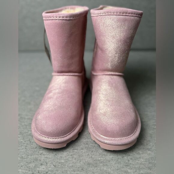 Bearpaw Youth Emma Boot/ Pink Glitter Size 4- NWOB - Picture 1 of 7